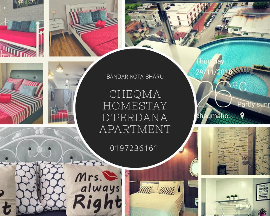 Cheqma D'Perdana Apartment Kota Bharu Eksteriør billede
